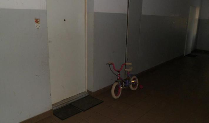 korytarz rowerek